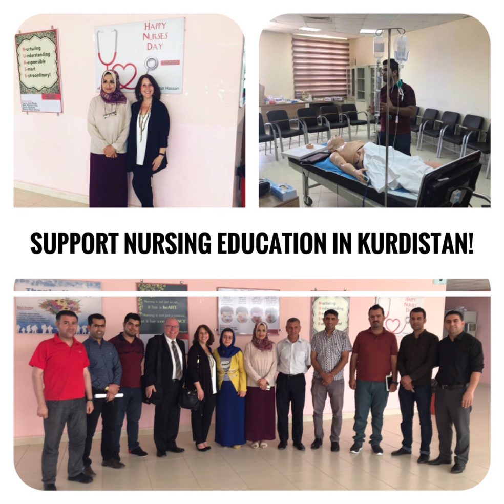 Support Nursing Education in Iraq!